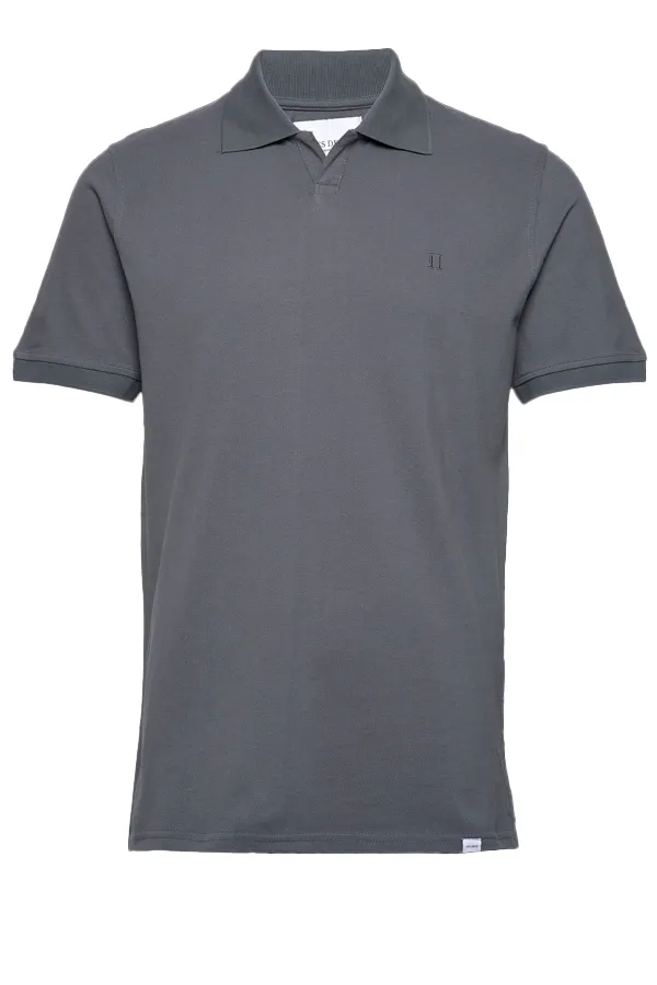 Les Deux Logo Polo Grey