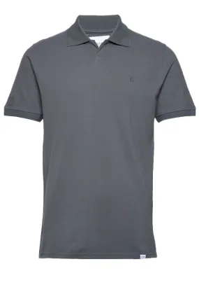 Les Deux Logo Polo Grey