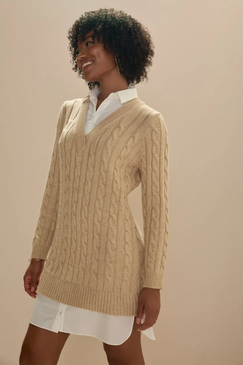 Lesley Twofer Sweater Dress