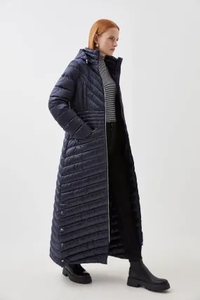 Lightweight Packable Maxi Coat | Karen Millen