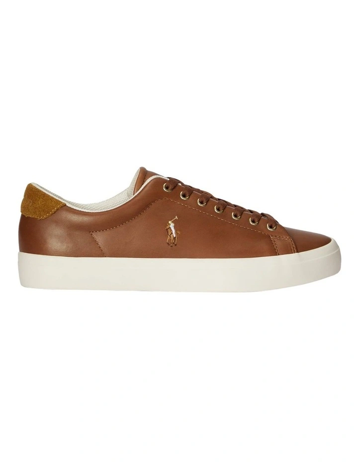 Longwood Leather Sneaker in Brown