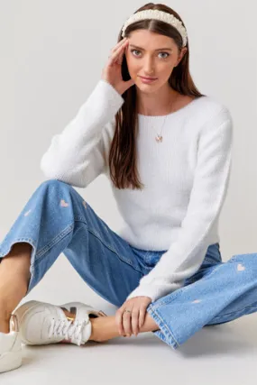 Luz Fuzzy Pullover Sweater