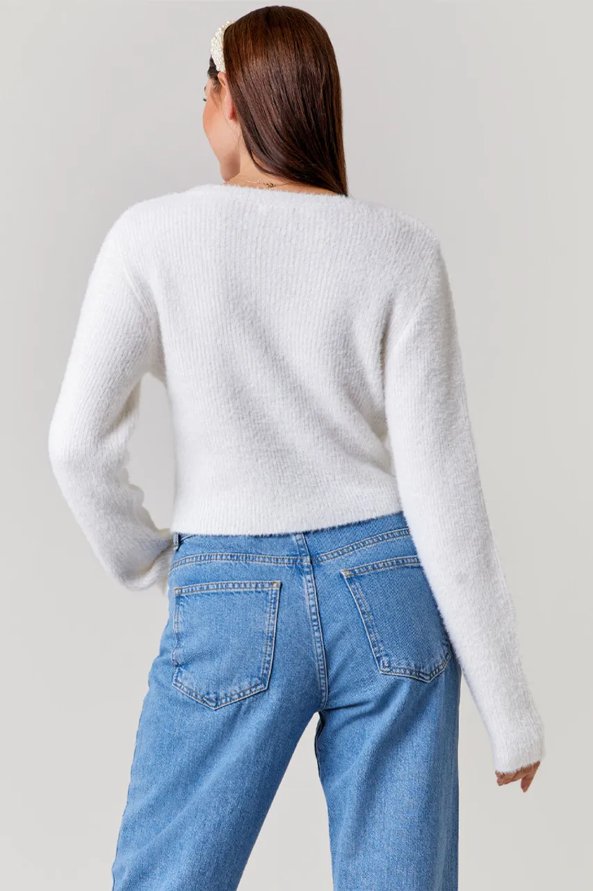 Luz Fuzzy Pullover Sweater