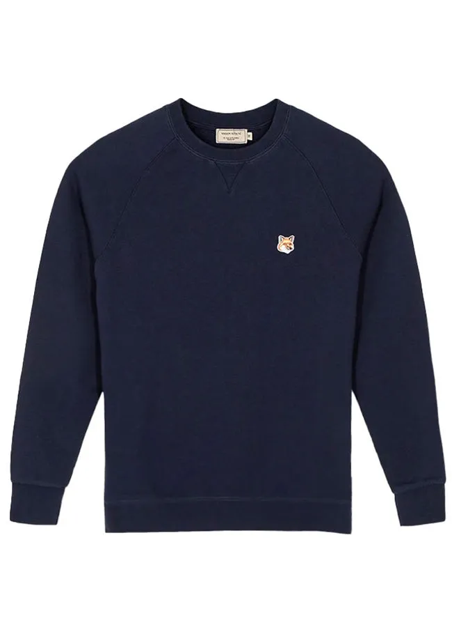 Maison Kitsune Fox Head Patch Classic Sweatshirt