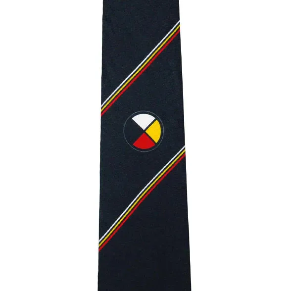 Medicine Wheel Silk Tie