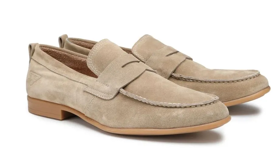 MOCASSINO DOCKSTEPS UOMO SYRACUSE 3120 LOW M SUEDE SAND  DSM312000