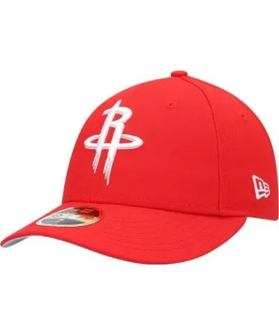 New Era Men's NBA Houston Rockets Team Low 59FIFTY Fitted Hat