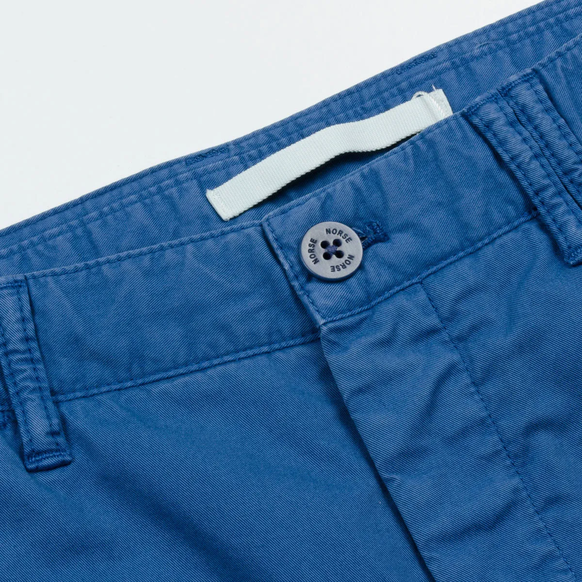 Norse Projects - Aros Light Twill Shorts - Botanical Blue