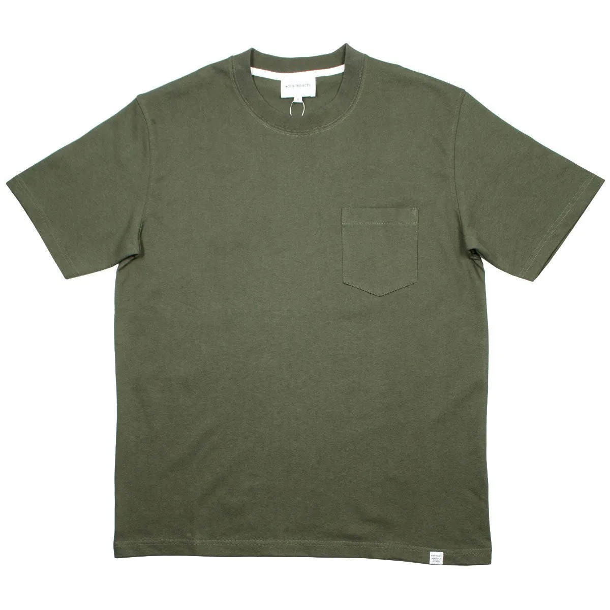 Norse Projects - Johannes Pocket T-shirt - Ivy Green