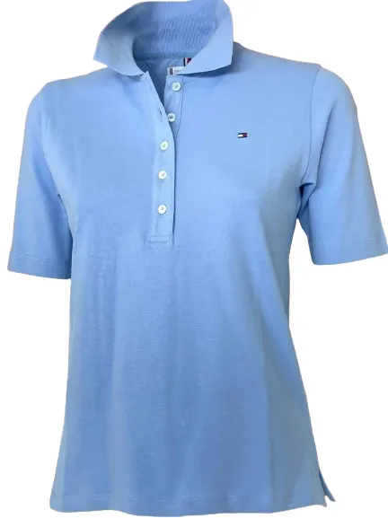 POLO DONNA AZZURRA