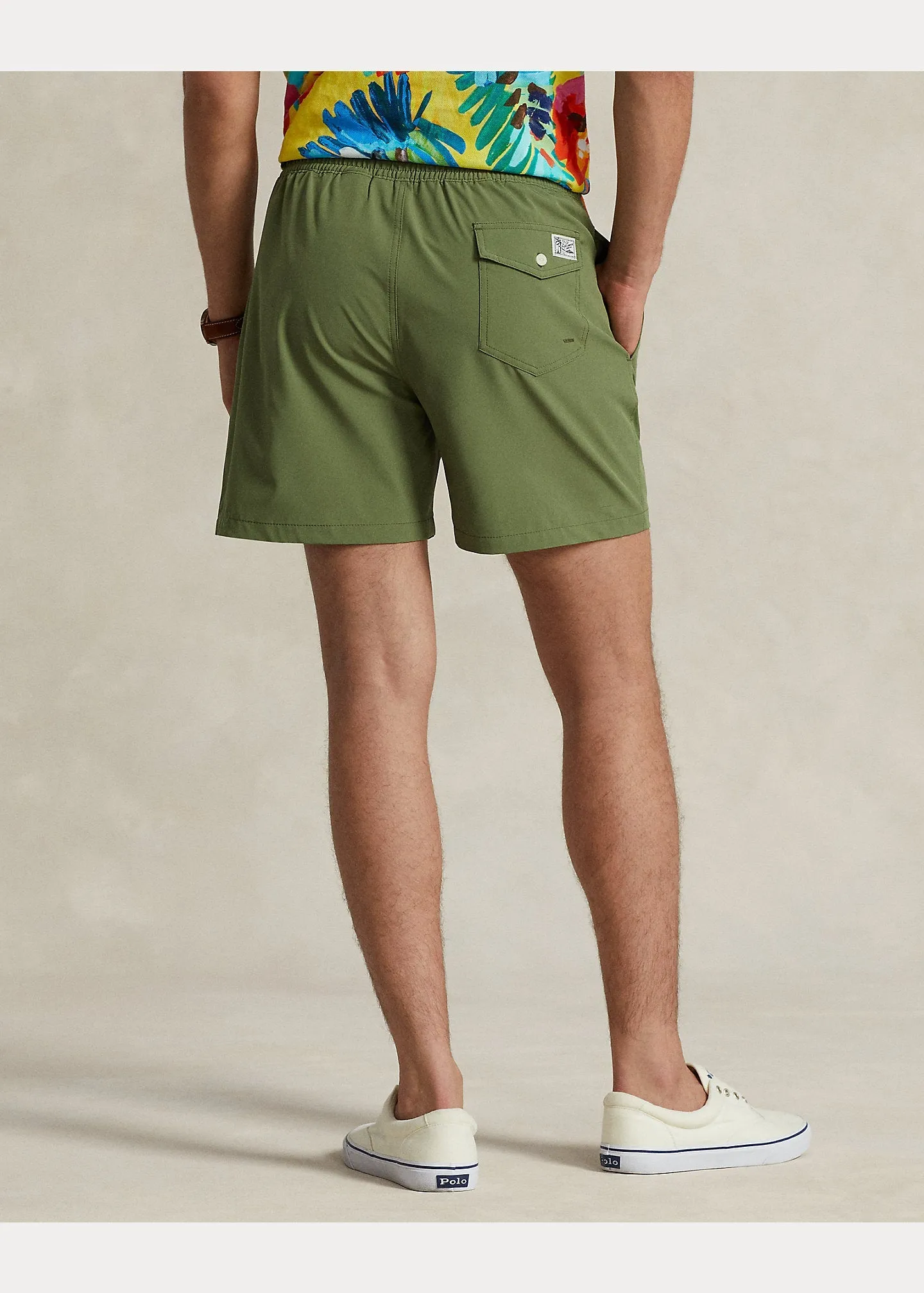 Polo Ralph Lauren - Short de bain Traveler classique Tree Green