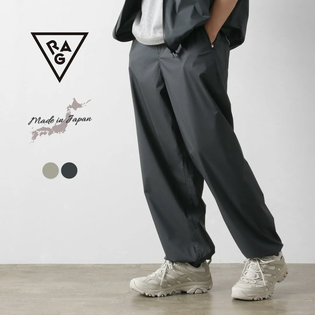 RAG（ラグ） レイニーデイ イージーパンツ / メンズ ボトムス 防水 防風 透湿 耐水 サイトス 日本製 Rainy Day Easy Pants Water Repellent