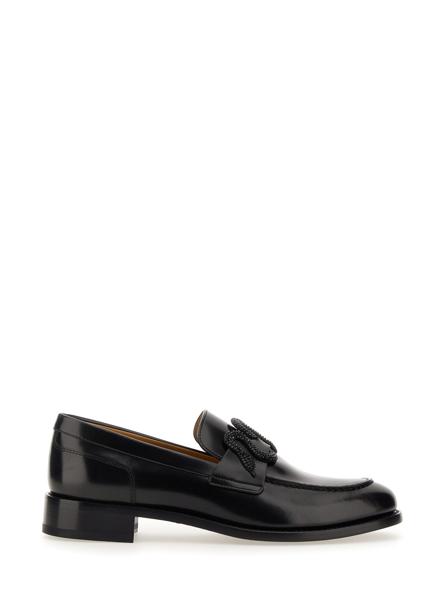 RENE CAOVILLA    MORGANA LEATHER LOAFER