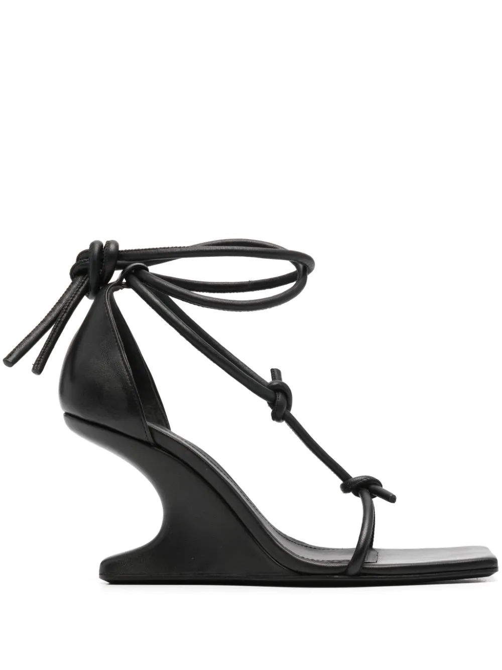 Rick Owens 80mm Cantilever sandals - Black