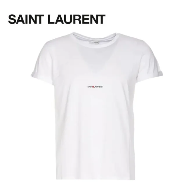 Saint Laurent  |SAINT LAURENT RIVE GAUCHE T-SHIRT