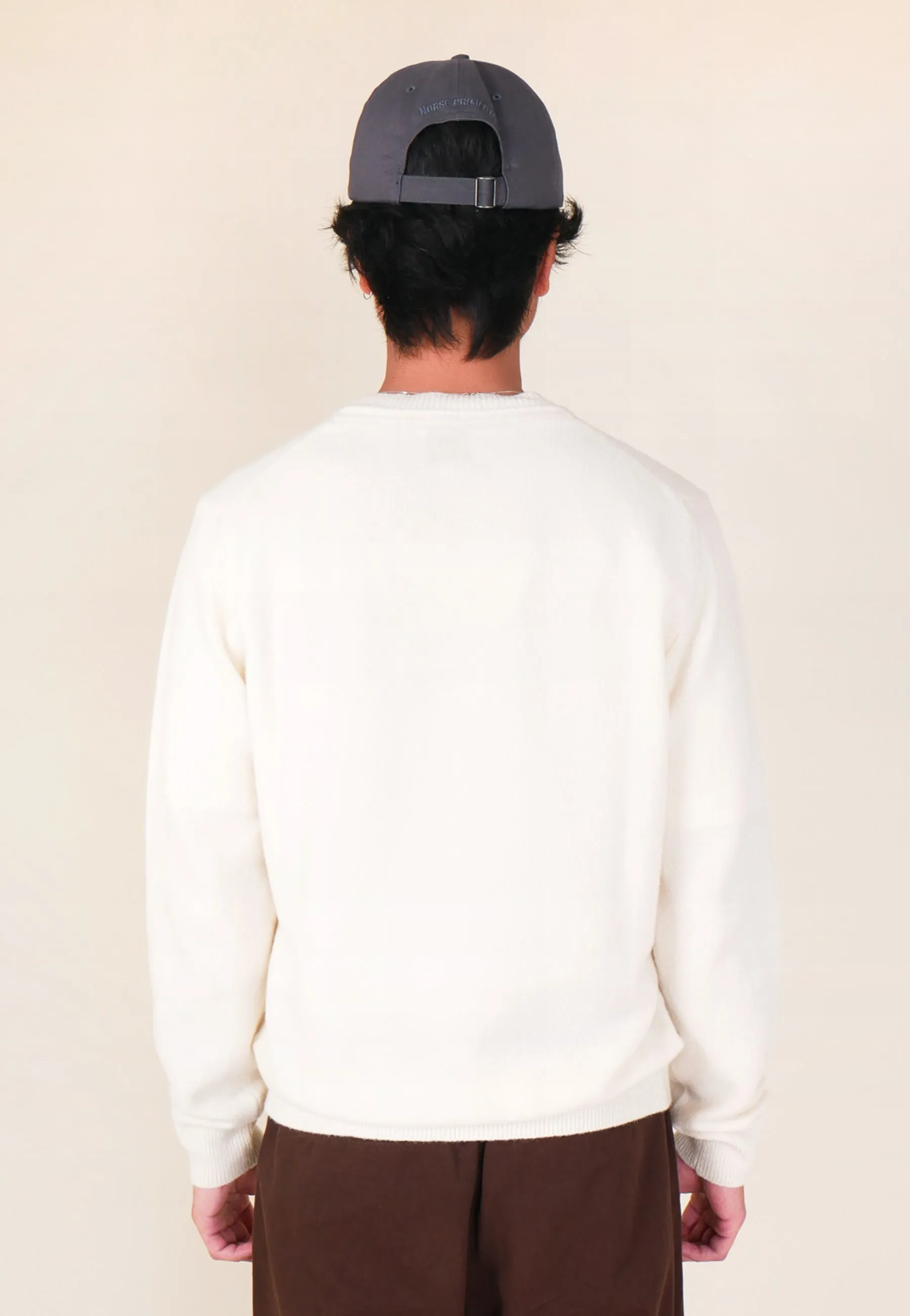 Sigfred Lambswool Sweater - Ecru