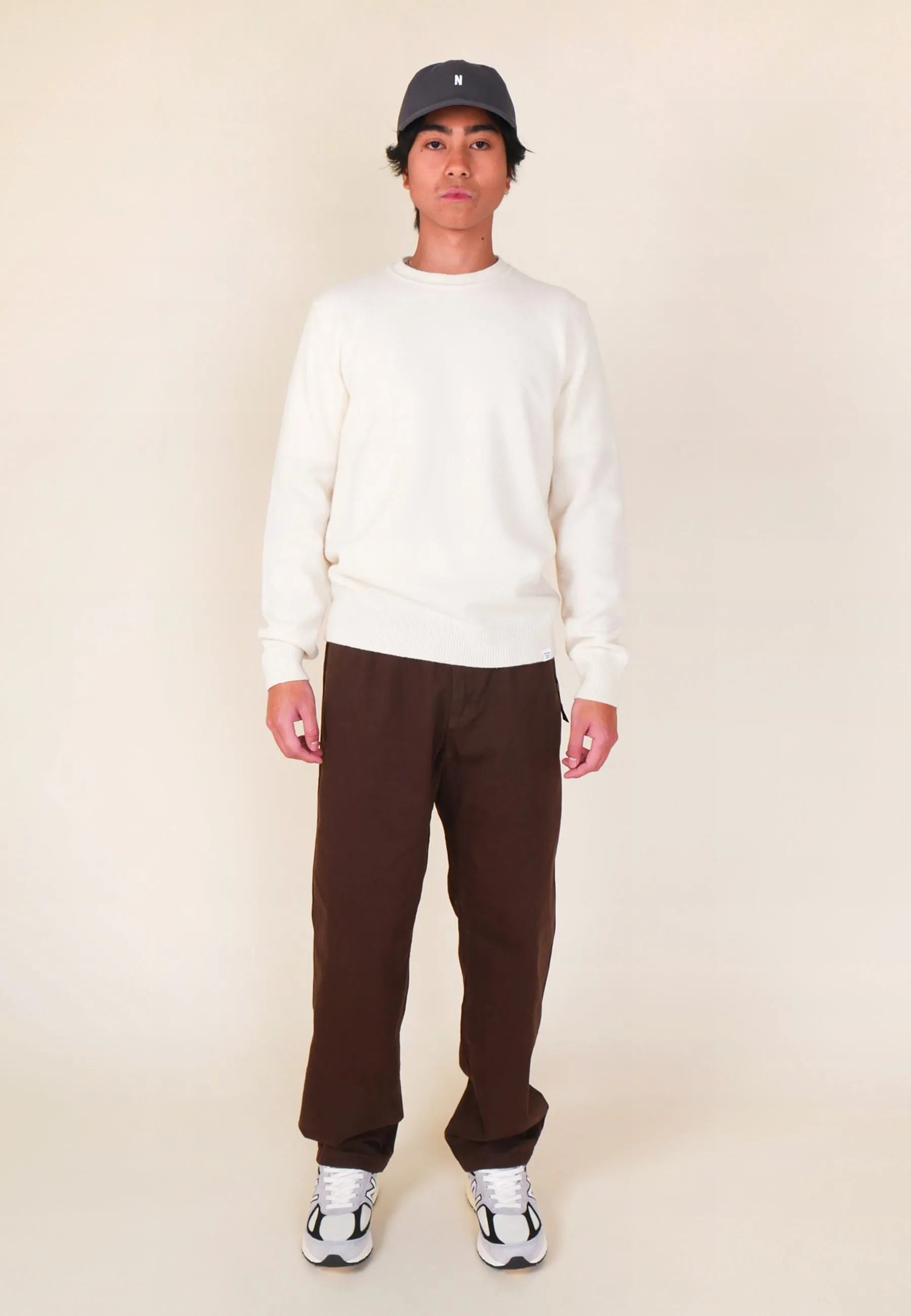 Sigfred Lambswool Sweater - Ecru