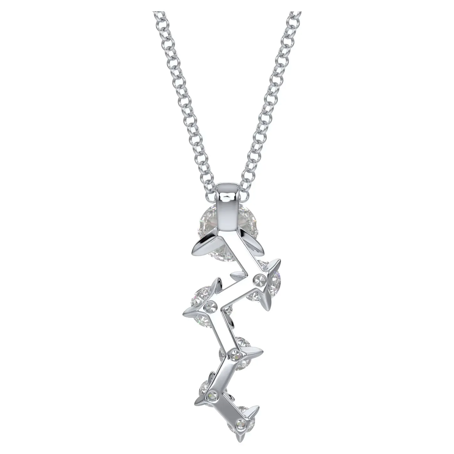 Swarovski Diamond Intimate Pendant Necklace White Gold