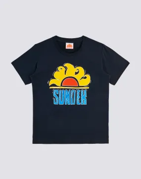 T-SHIRT CON LOGO SUNDEK STAMPATO