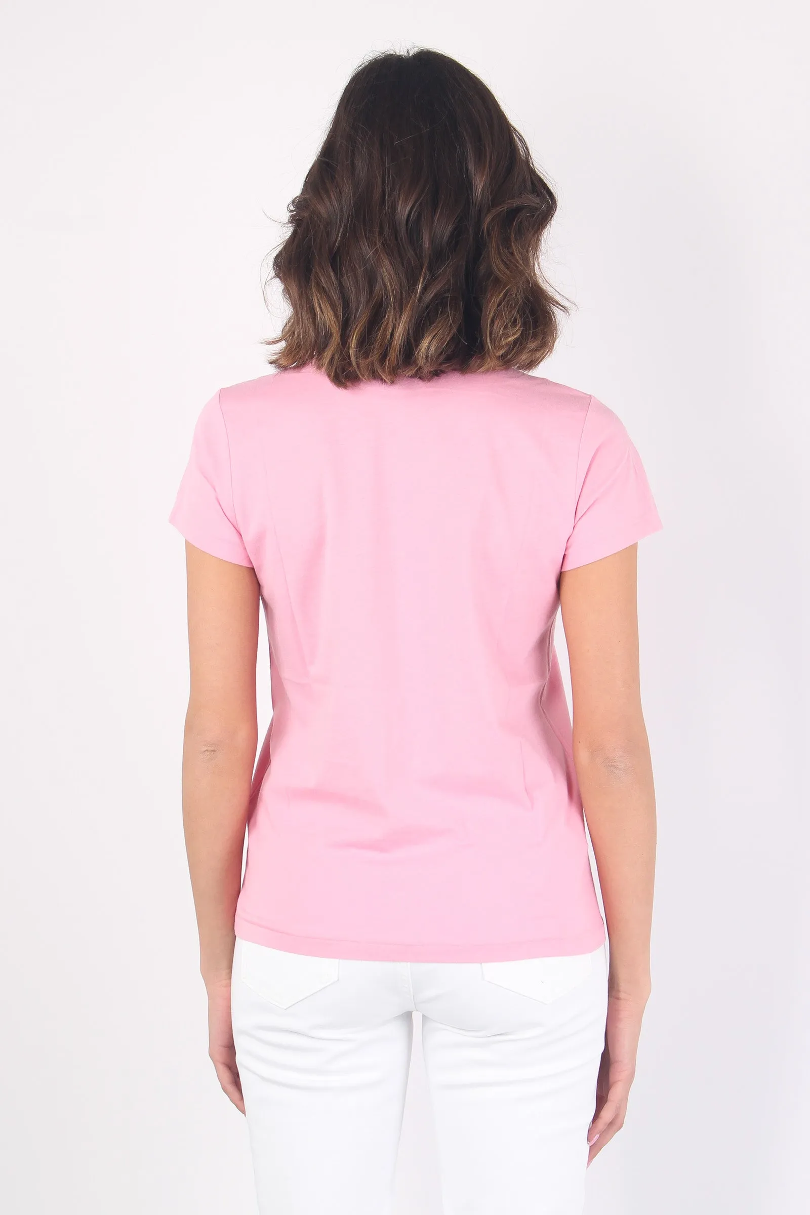 T-shirt Jersey Logo Pink