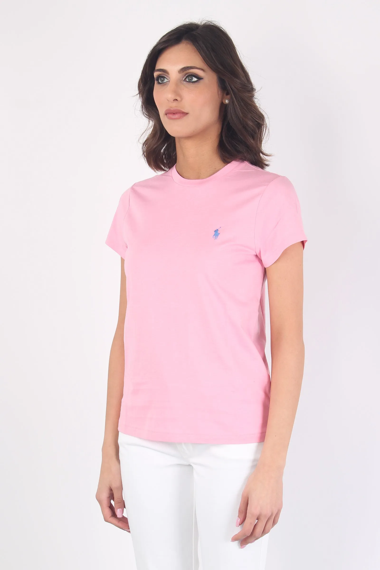 T-shirt Jersey Logo Pink