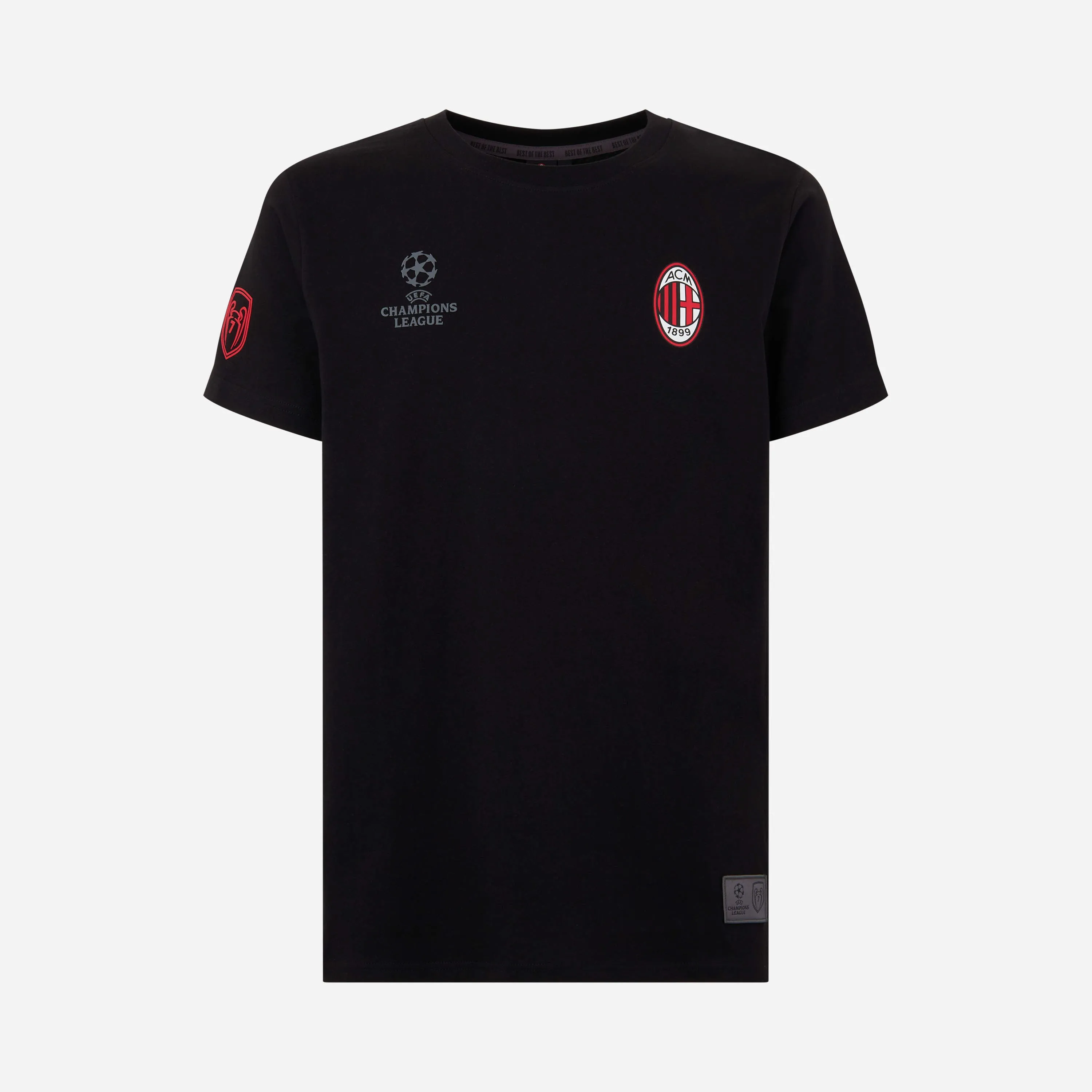 T-SHIRT MILAN CON STAMPA CHAMPIONS LEAGUE