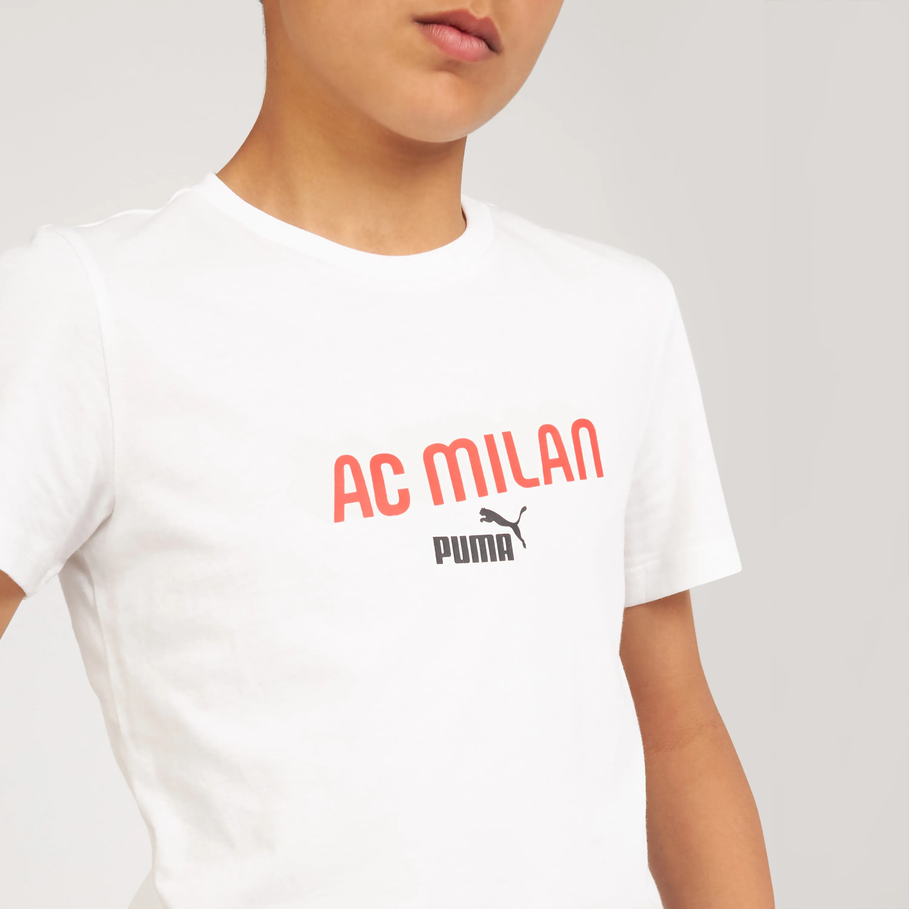 T-SHIRT MILAN CULTURE BIANCA BAMBINO