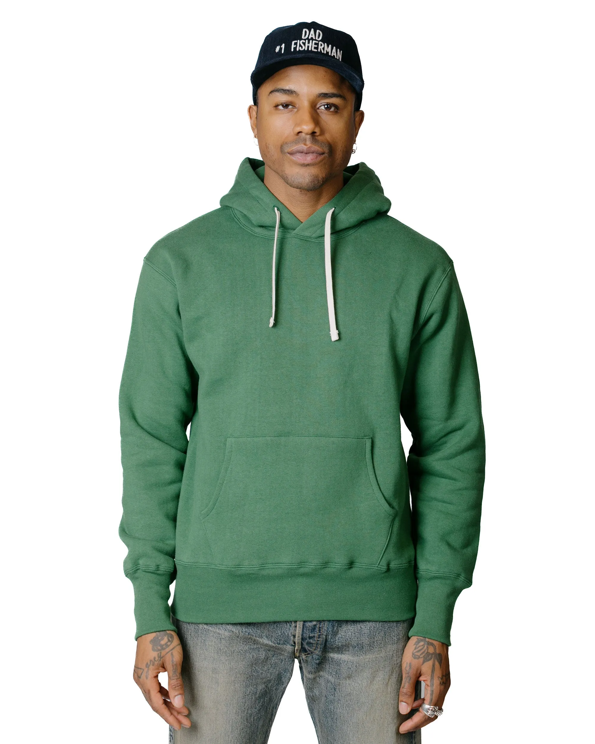 The Real McCoy’s MC19124 10 oz. Loopwheel Parka Shamrock