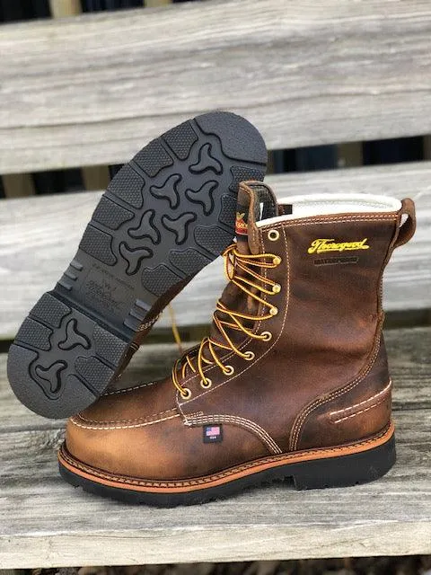 Thorogood Men's 1957 Series Crazy Horse 8 Waterproof Steel Toe Work Boots 804-3898