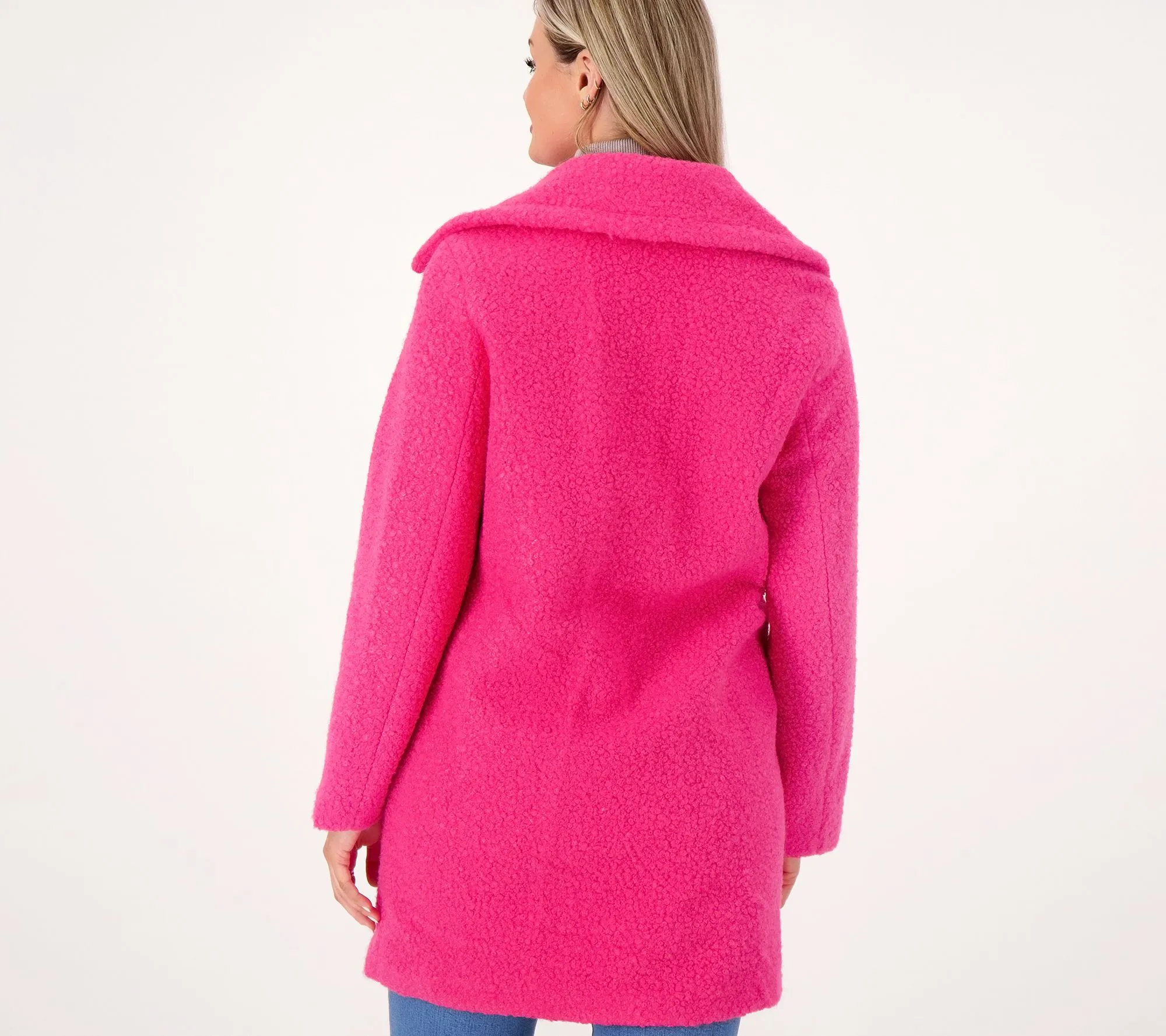 Thread Collective Boucle Double Breasted Coat