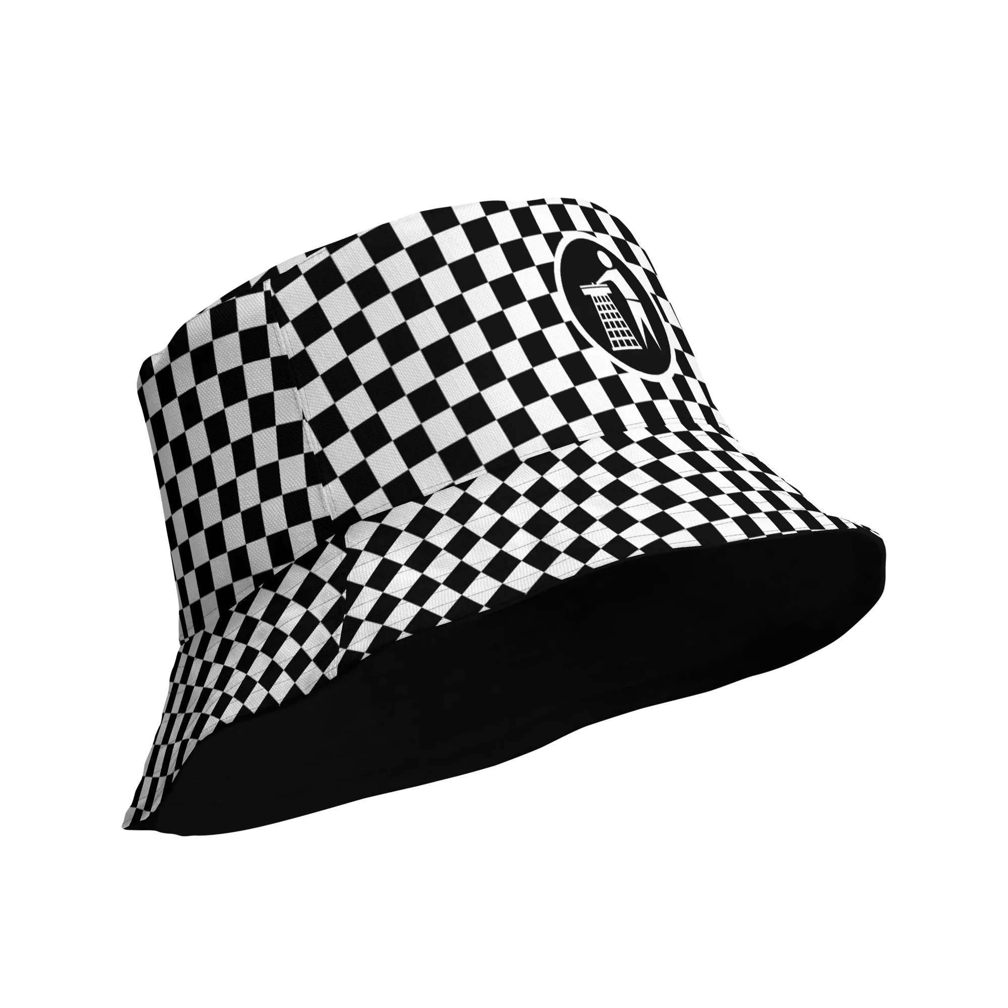 Tidy Chequered Bucket Hat