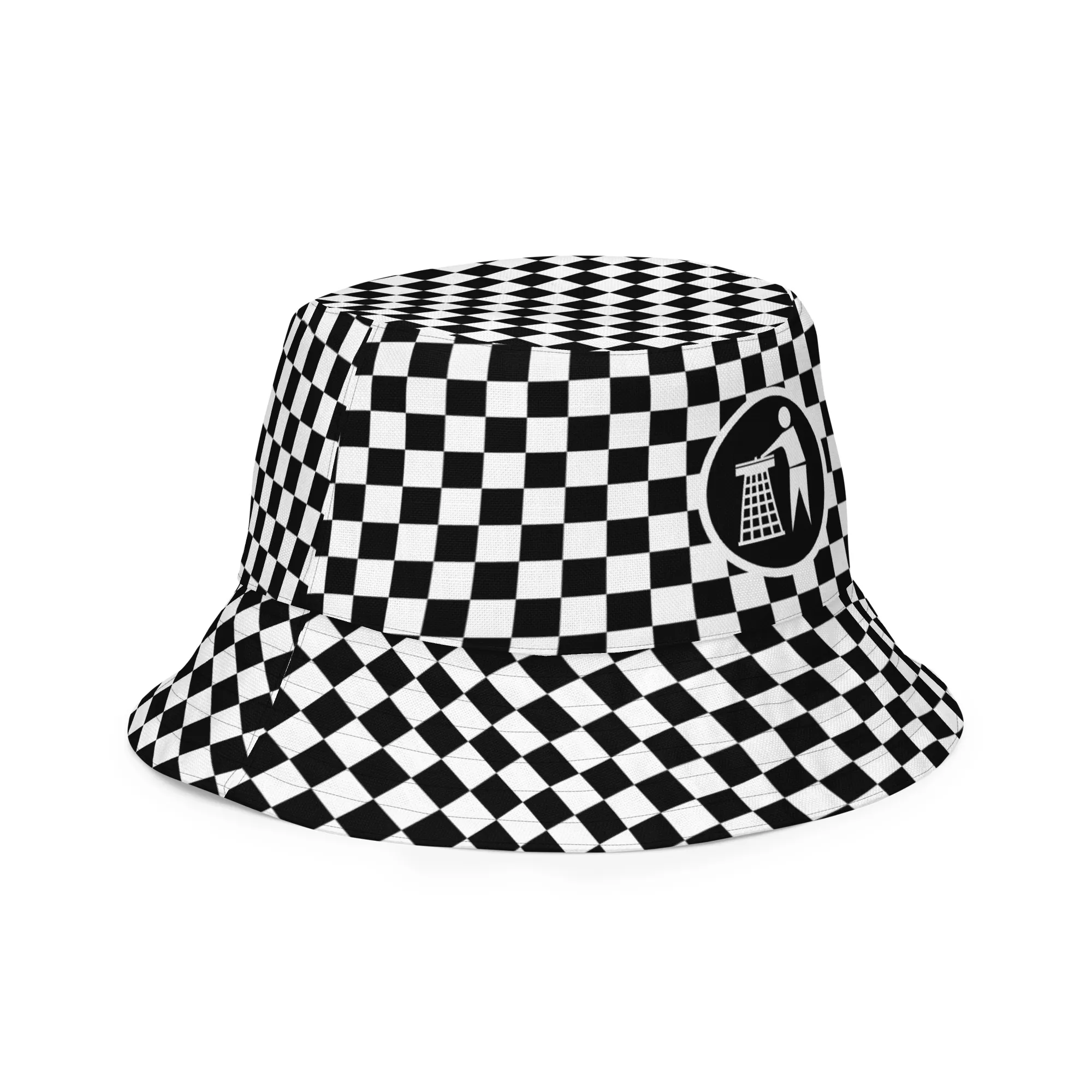 Tidy Chequered Bucket Hat