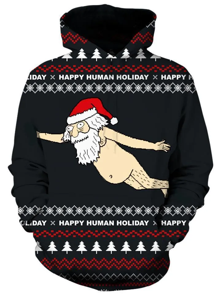 Ugly Santa Unisex Hoodie