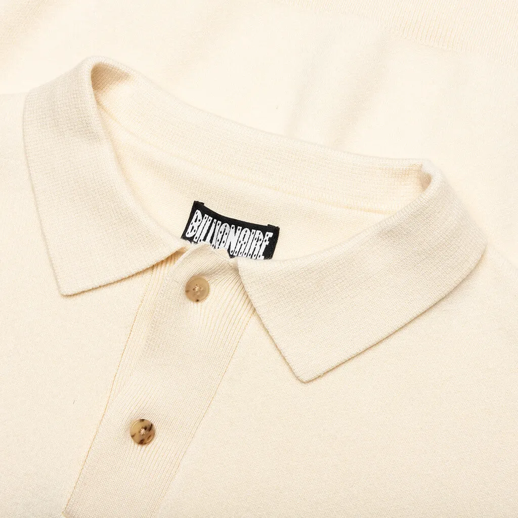 Virtue S/S Polo - Cloud Creme