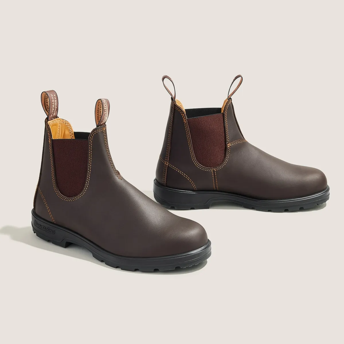 Women's Classics  Chelsea Boots  -  Walnut Brown