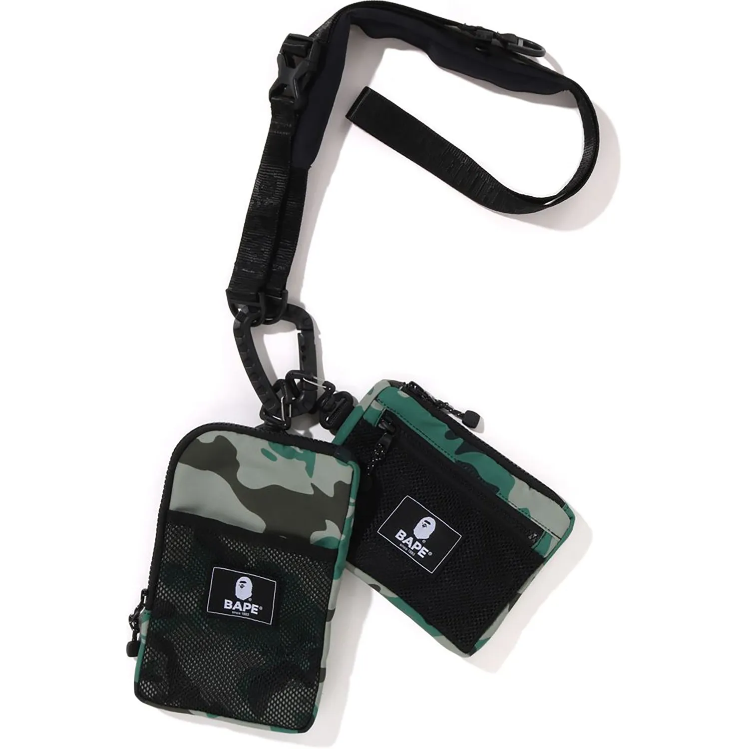 WOODLAND CAMO MULTI BODY BAG